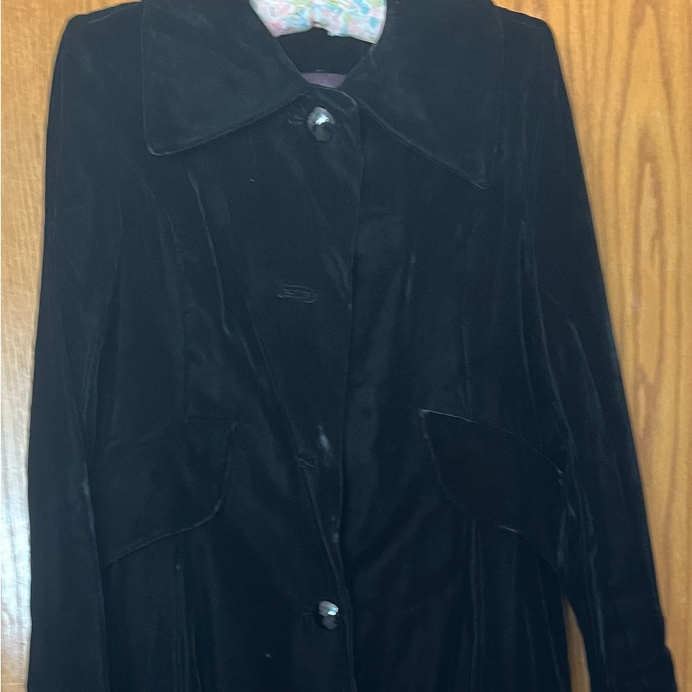 Vintage Velvet Union Made Opera Coat
